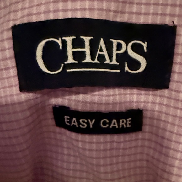 Chaps Lavender Casual Button Down Shirt - Picture 3 of 5